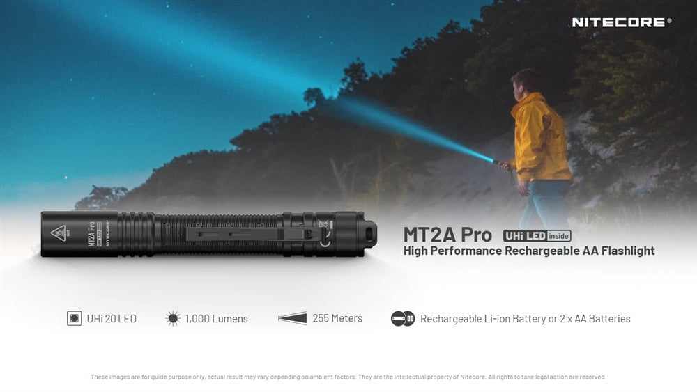 Nitecore Rechargeable Handheld Flashlight