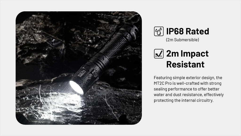 Nitecore Two-Mode Rechargeable Flashlight