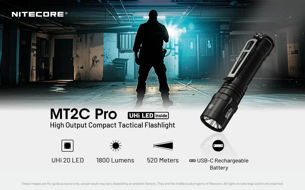 Nitecore Two-Mode Rechargeable Flashlight