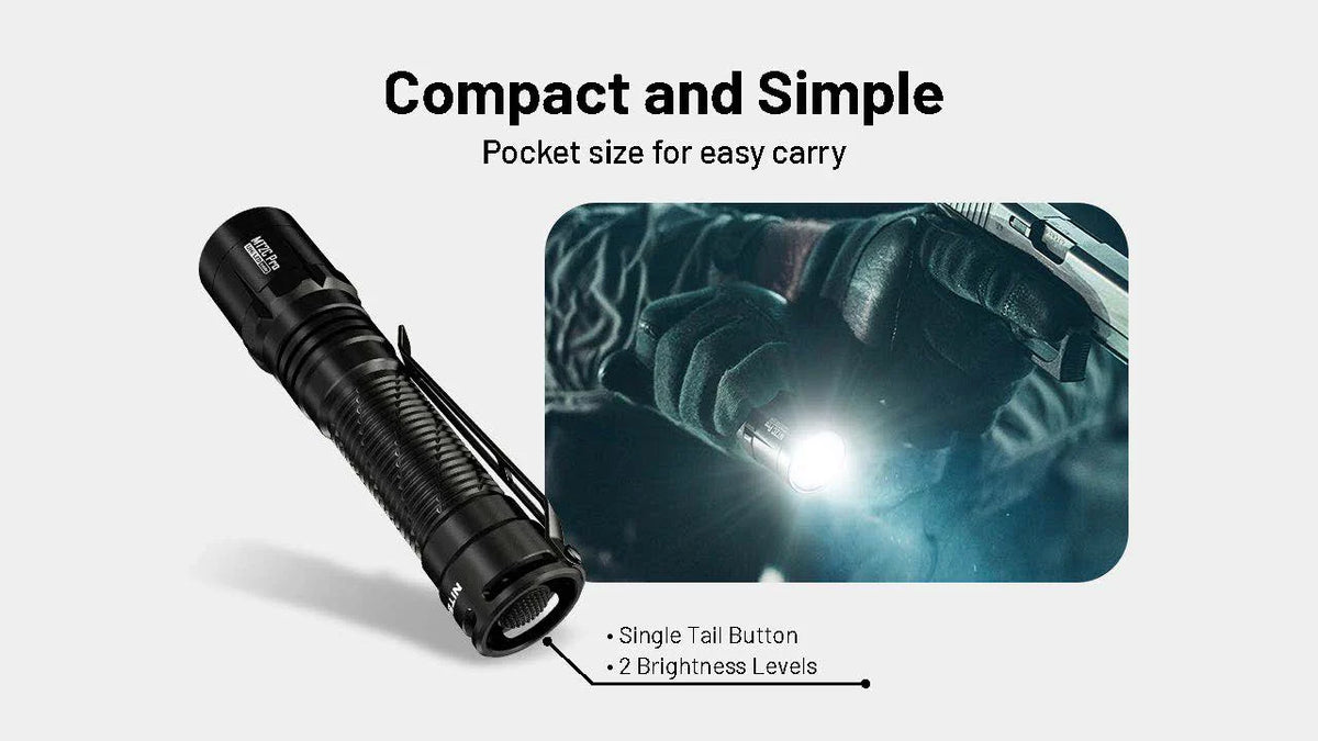 Nitecore Two-Mode Rechargeable Flashlight