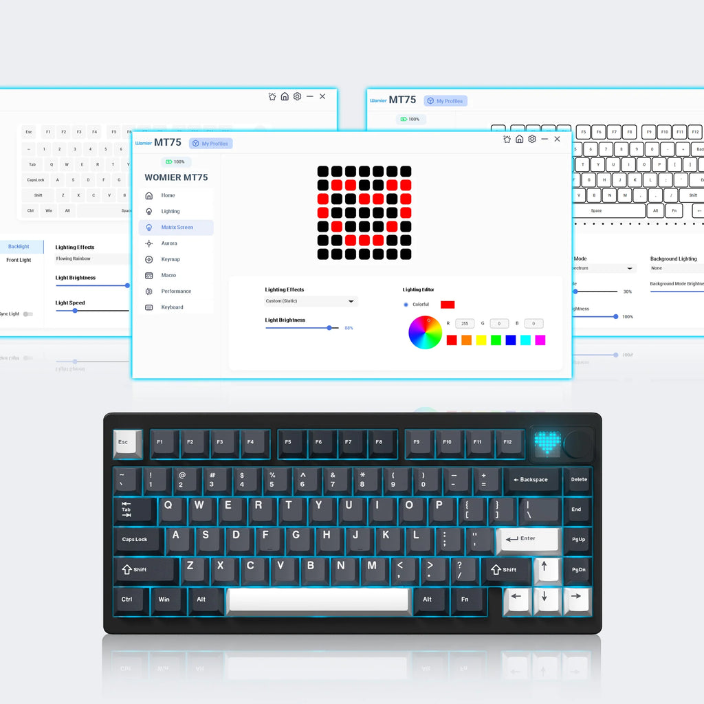 Womier Keyboard Wireless Mechanical Keyboard