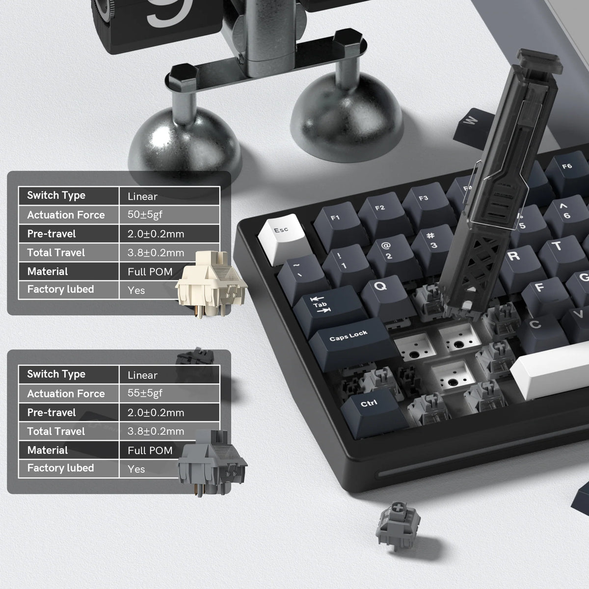 Womier Keyboard Wireless Mechanical Keyboard