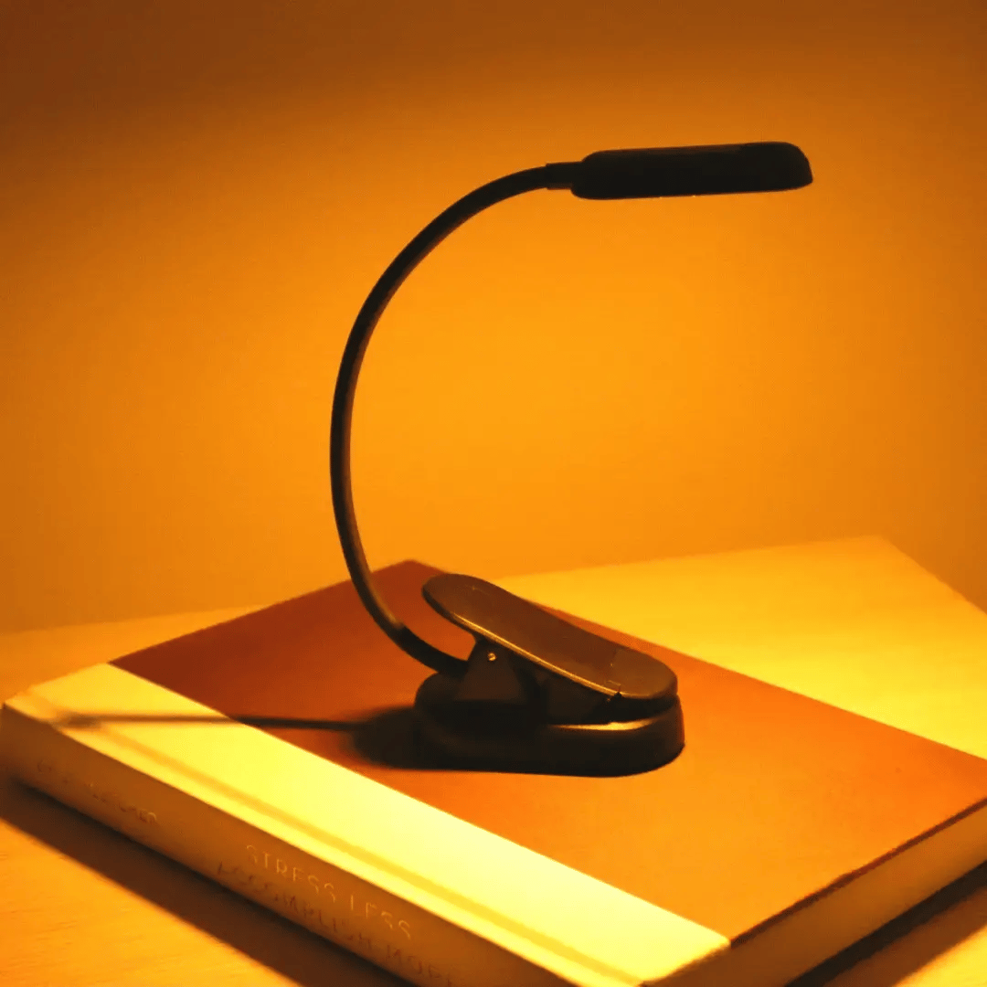 BlockBlueLight Rechargeable Clip Book Light