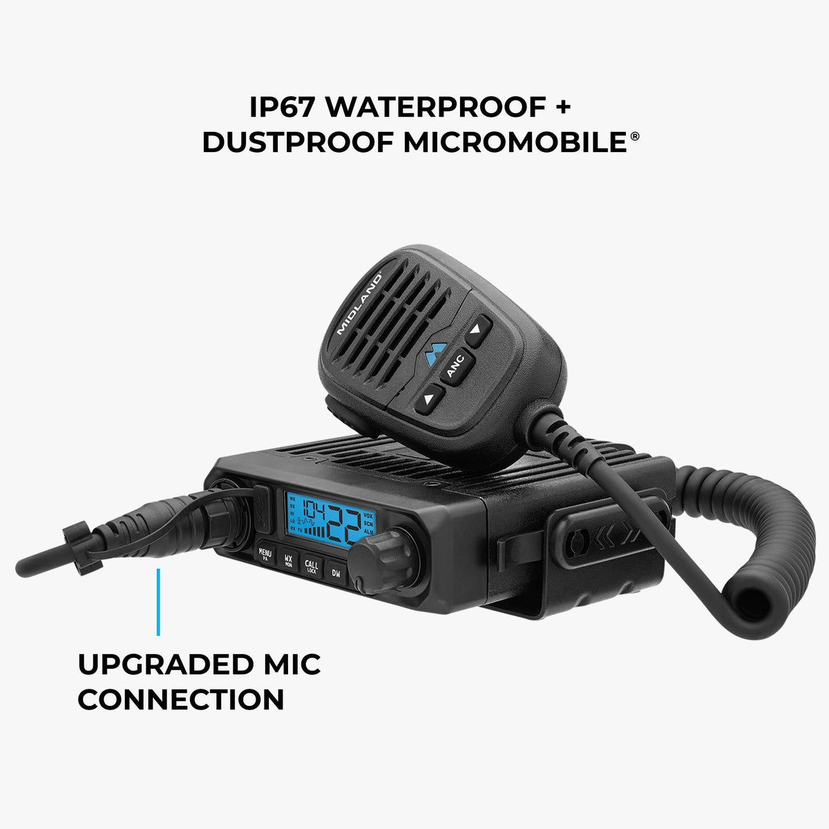 Midland Radio Vehicle GMRS Radio Kit