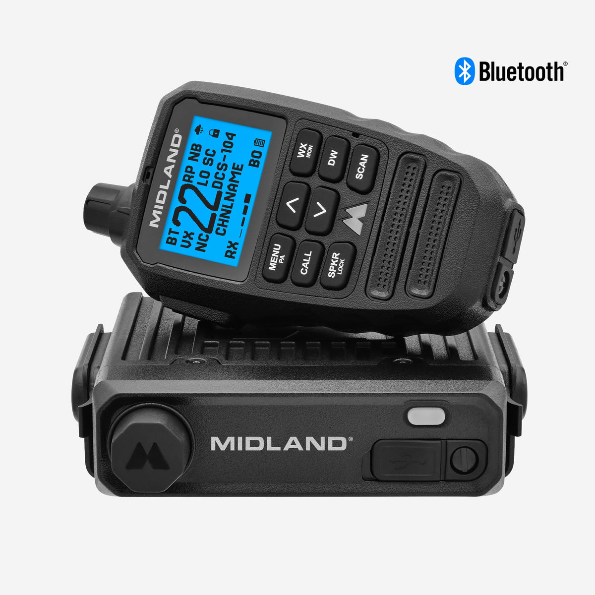 Midland Radio Vehicle GMRS Two-Way Radio Kit