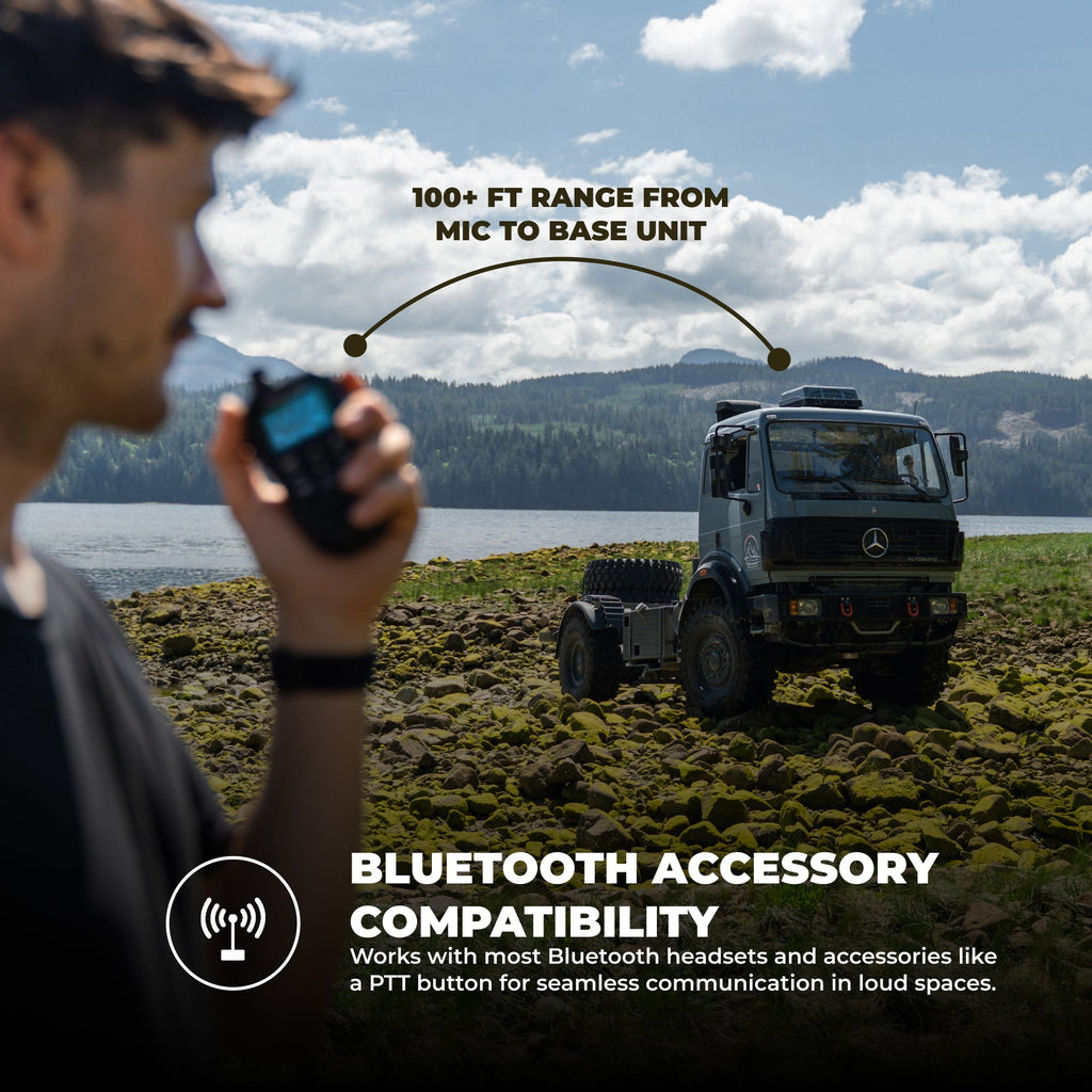 Midland Radio Vehicle GMRS Two-Way Radio Kit