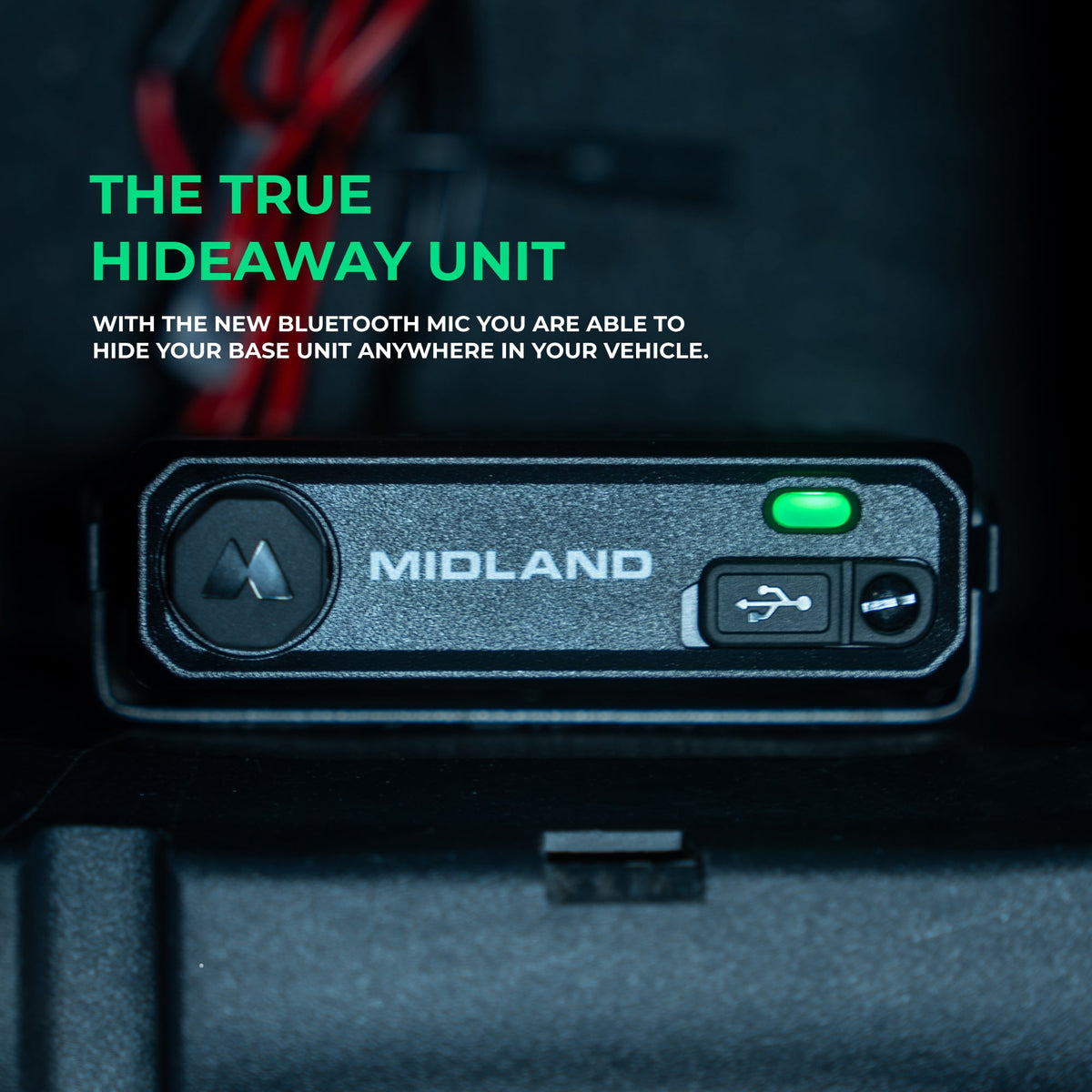 Midland Radio Vehicle GMRS Two-Way Radio Kit