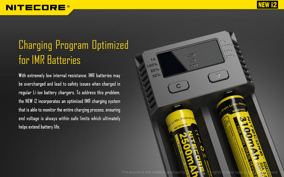 Nitecore Rechargeable Battery Charger