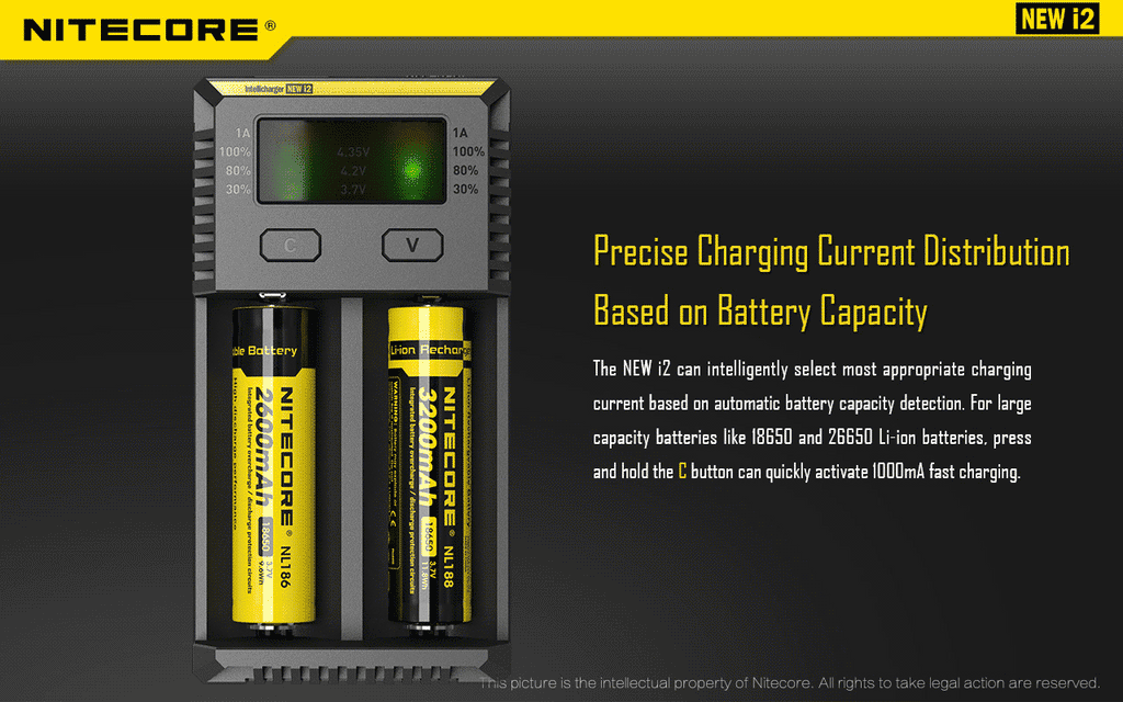 Nitecore Rechargeable Battery Charger