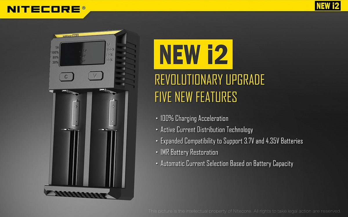 Nitecore Rechargeable Battery Charger
