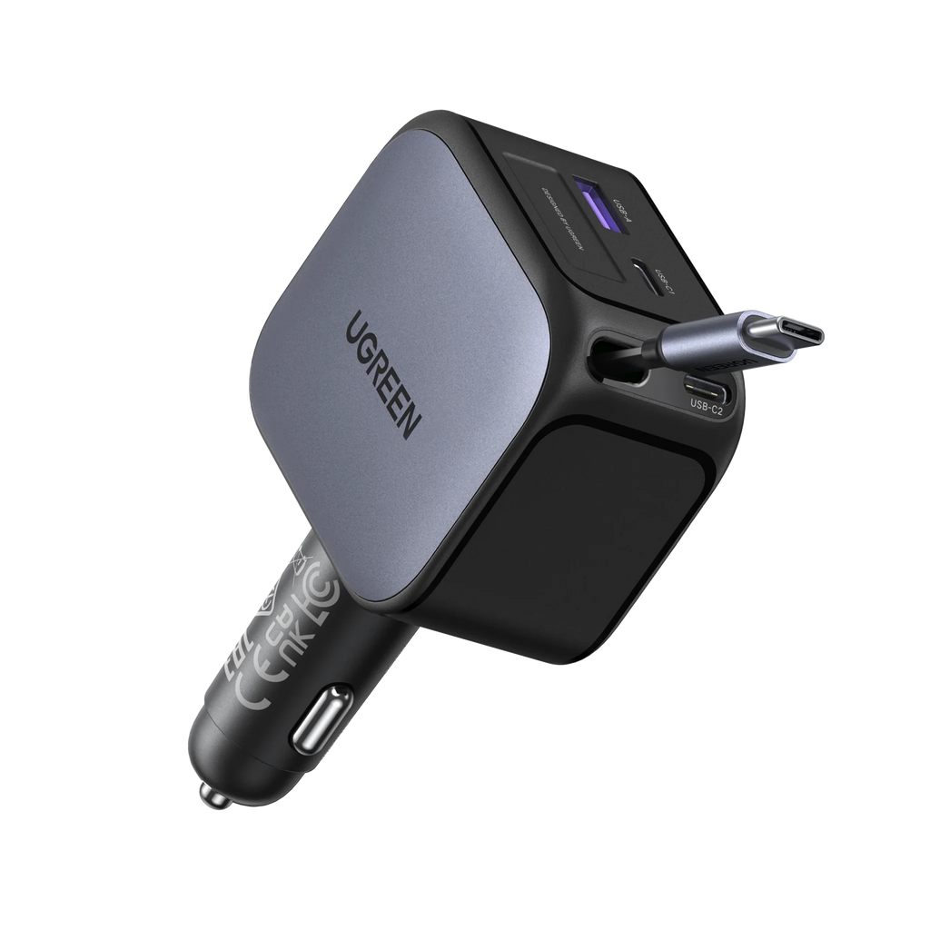 UGREEN US Retractable USB Car Charger