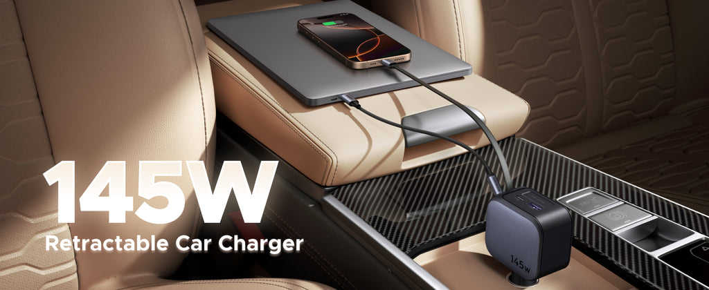 UGREEN US Retractable USB Car Charger
