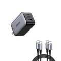 UGREEN GaN Wall Charger and Cable Bundle