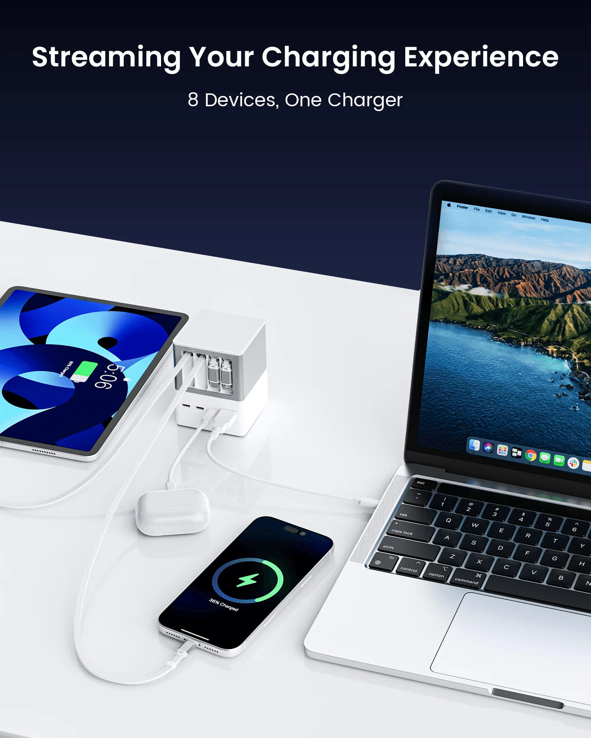 SKEGIC Desktop USB Charging Station