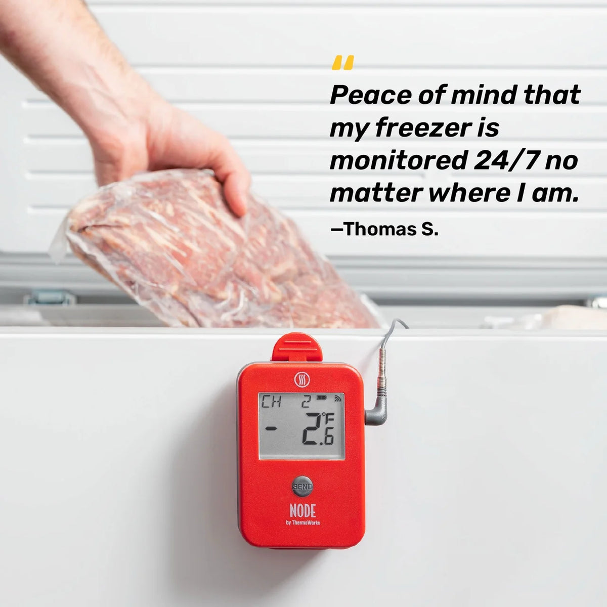 Thermoworks Wi-Fi Temperature and Humidity Monitor