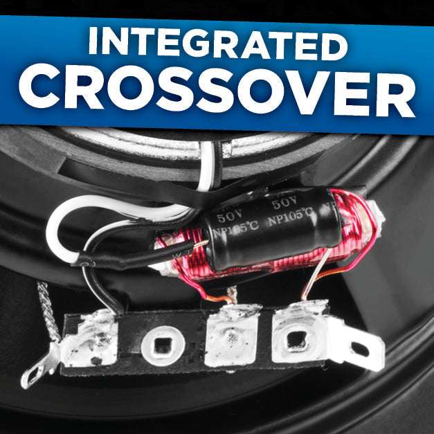 NVX 4x6-Inch Coaxial Car Speaker Pair