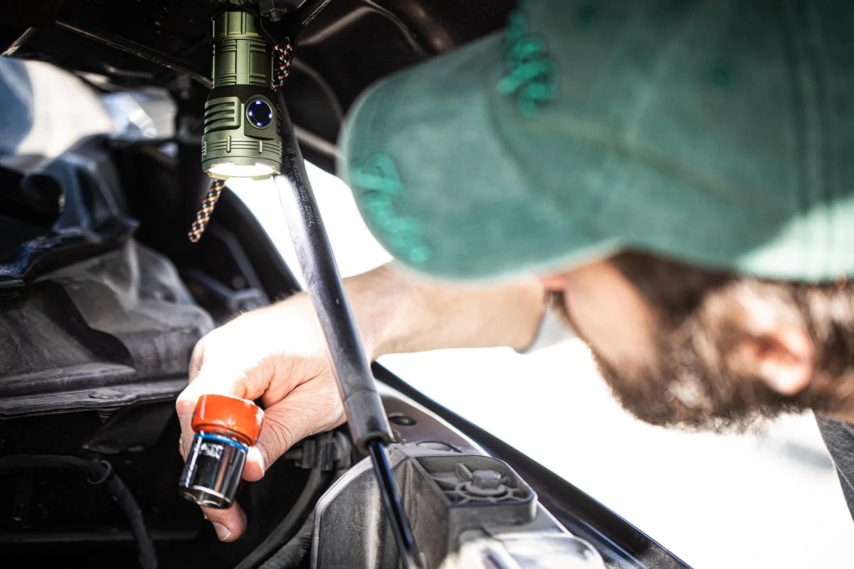 Lone Survivalist Rechargeable Handheld Flashlight