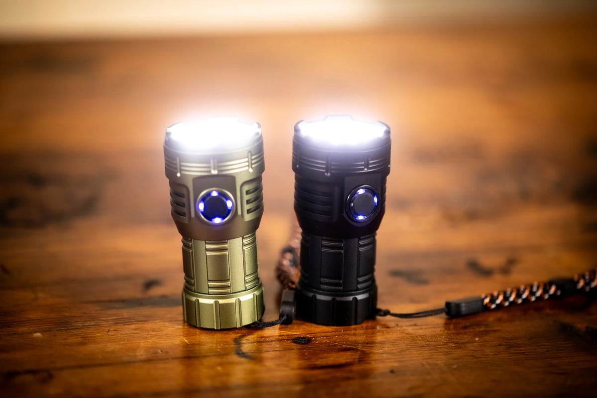 Lone Survivalist Rechargeable Handheld Flashlight
