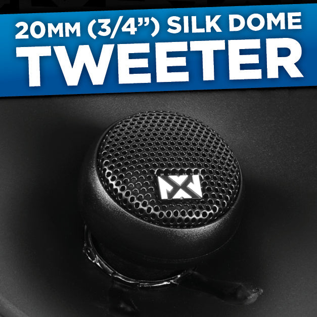 NVX 3.5-Inch Coaxial Car Speakers