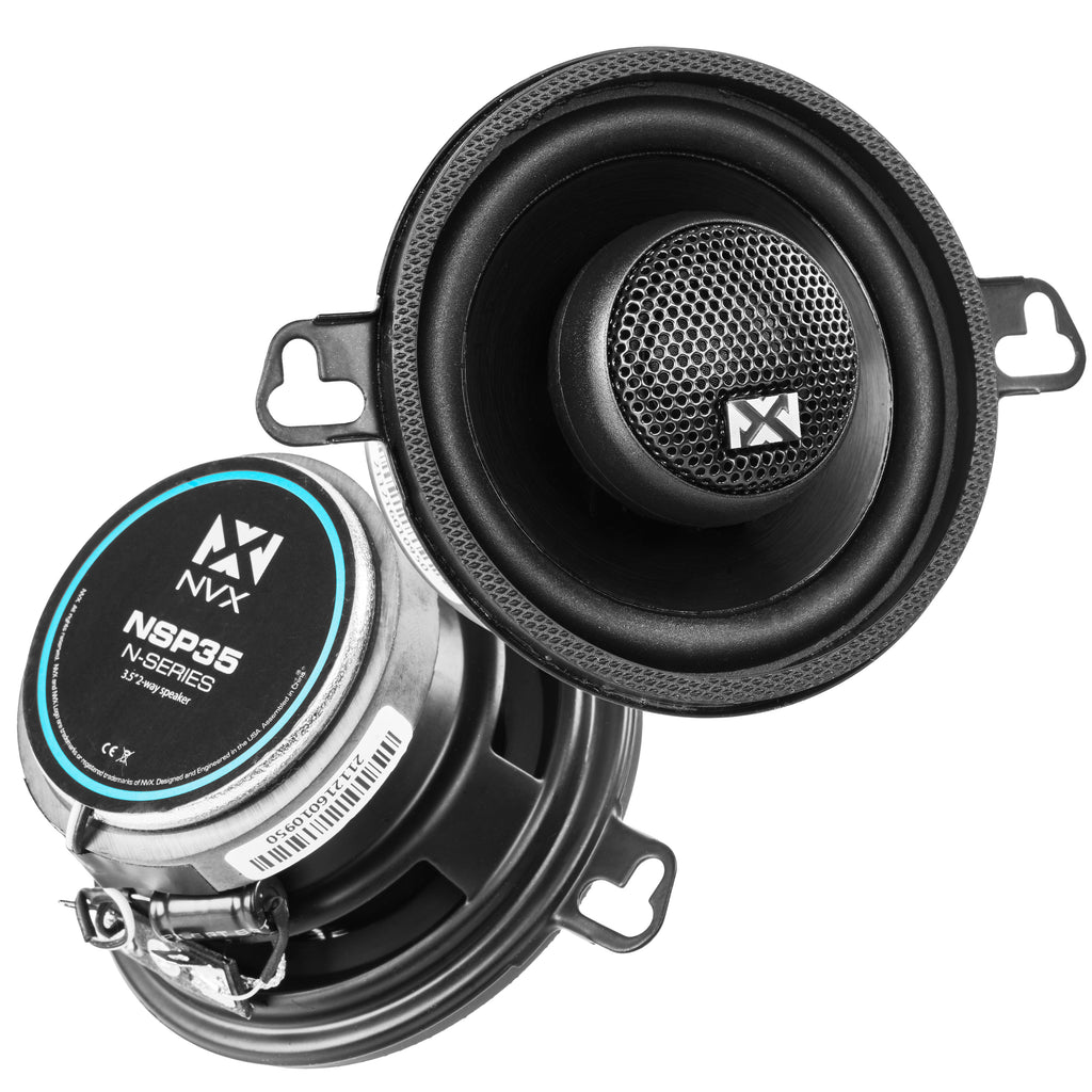 NVX 3.5-Inch Coaxial Car Speakers