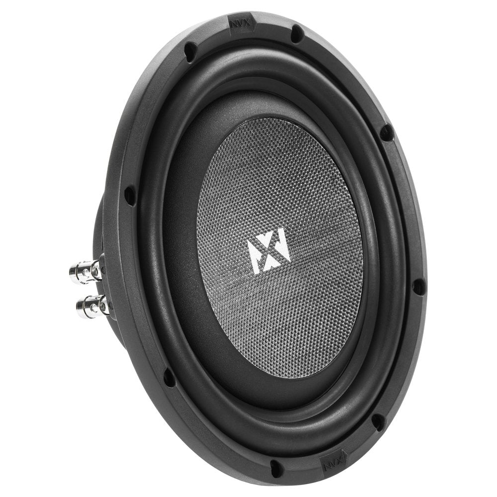 NVX 10-Inch Shallow-Mount Car Subwoofer