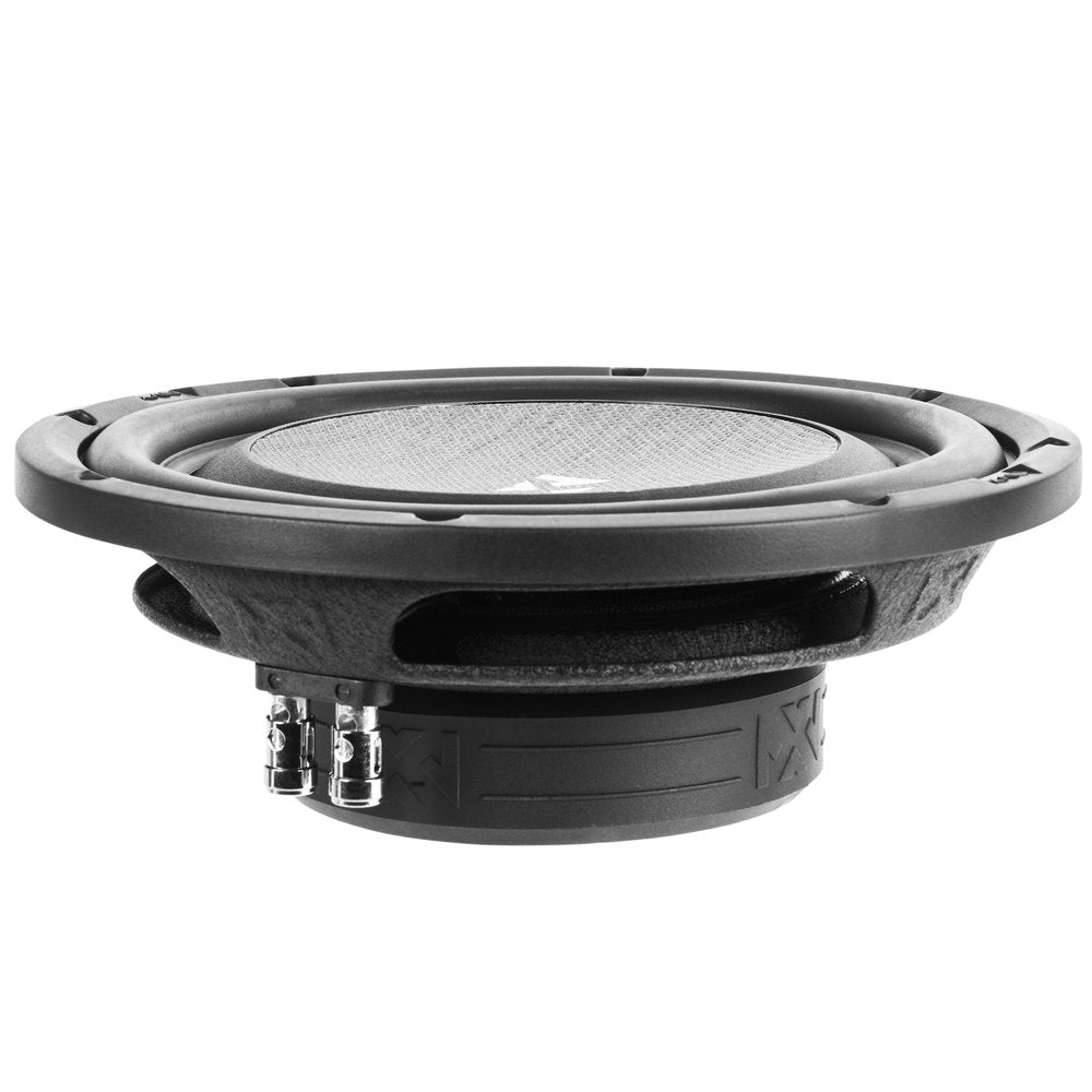 NVX 10-Inch Shallow-Mount Car Subwoofer