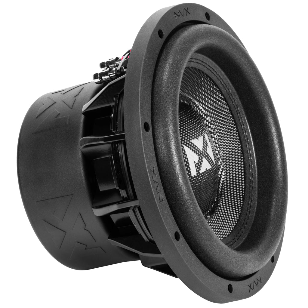 NVX 10-Inch Dual 4-Ohm Car Subwoofer