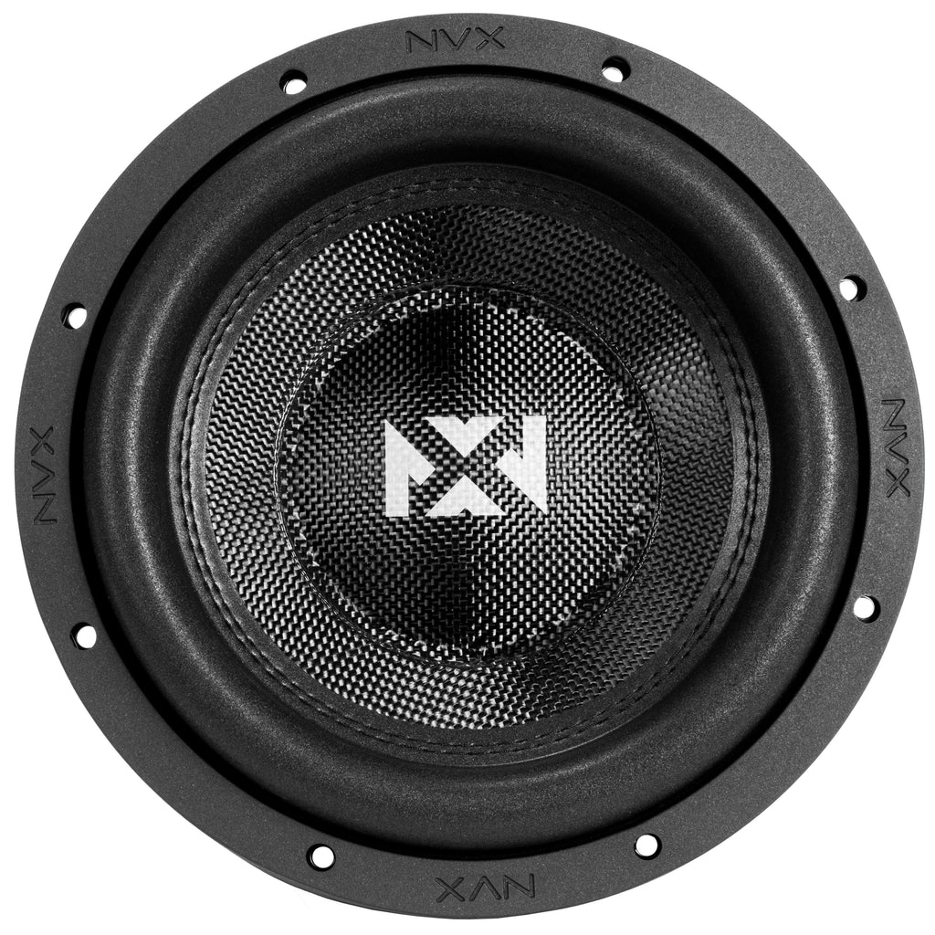 NVX 10-Inch Dual 4-Ohm Car Subwoofer