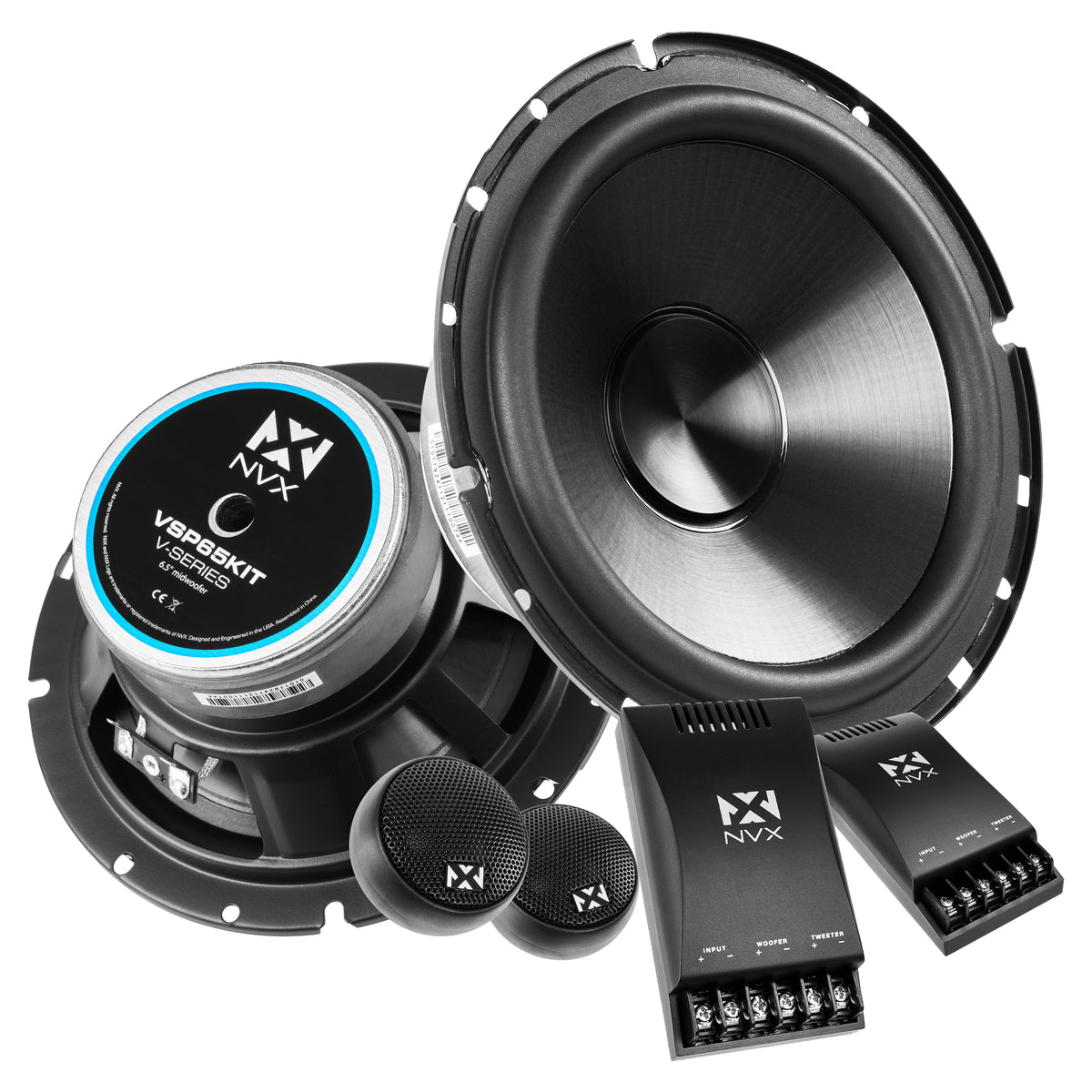 NVX 6.5-Inch Component Car Speaker System