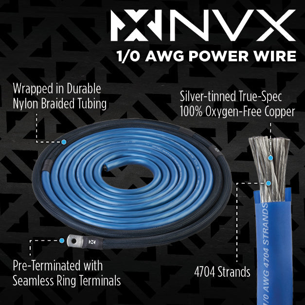 NVX Amplifier Wiring Kit