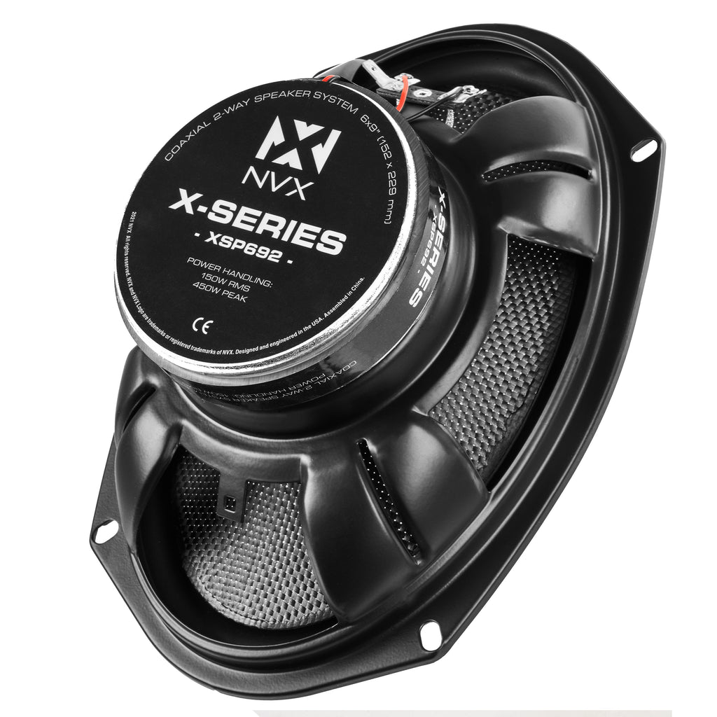 NVX 6x9-Inch Coaxial Car Speakers