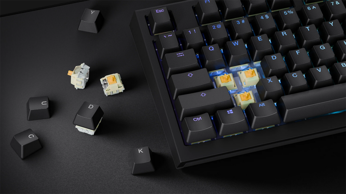 Ducky Wireless Inductive Keyboard