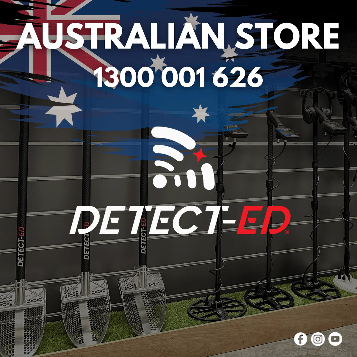 Detect-Ed X SeaGhost Metal Detector Headphones