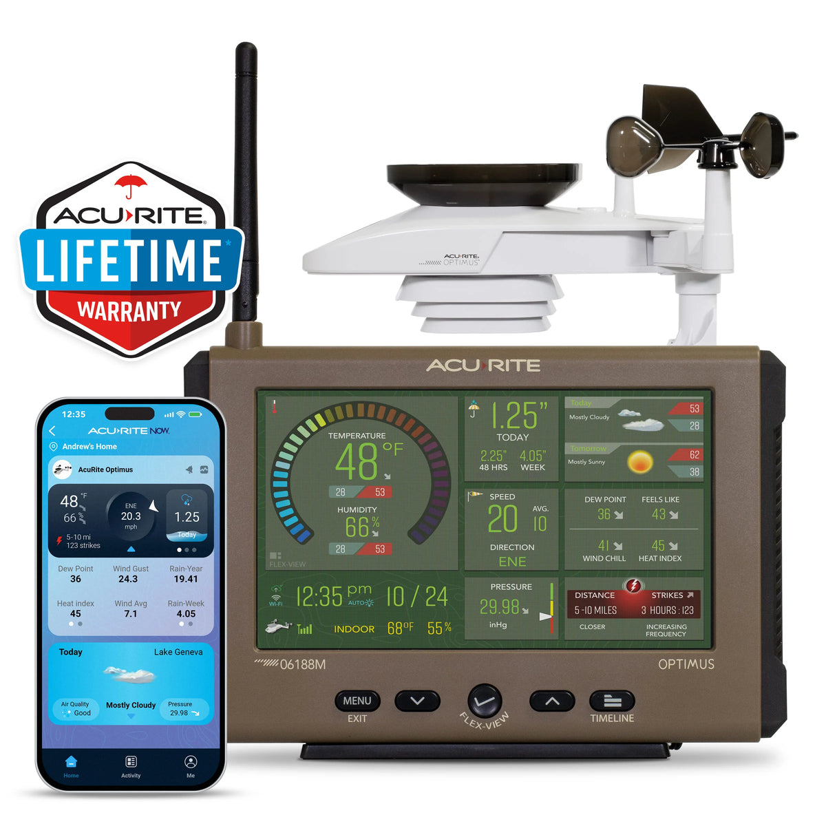 AcuRite Weather Station Sensor and Display Kit