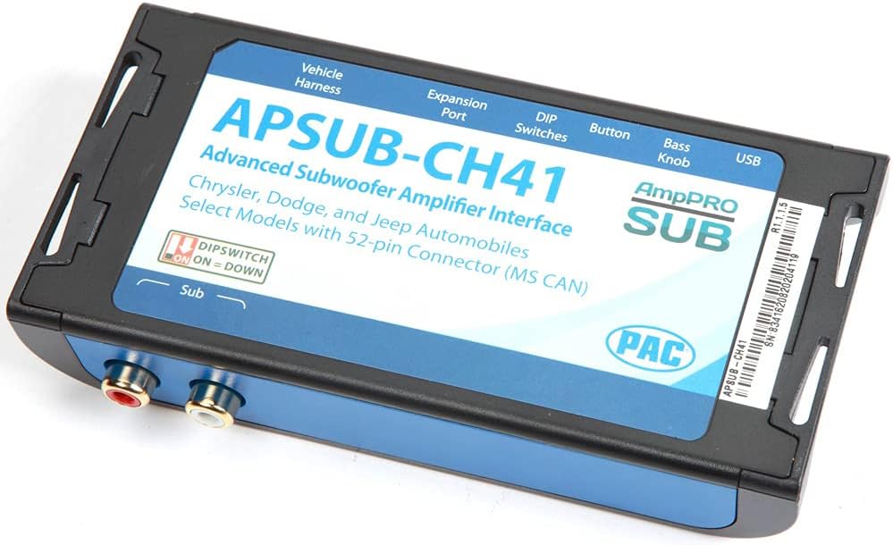 PAC Audio Vehicle Subwoofer Amplifier Interface