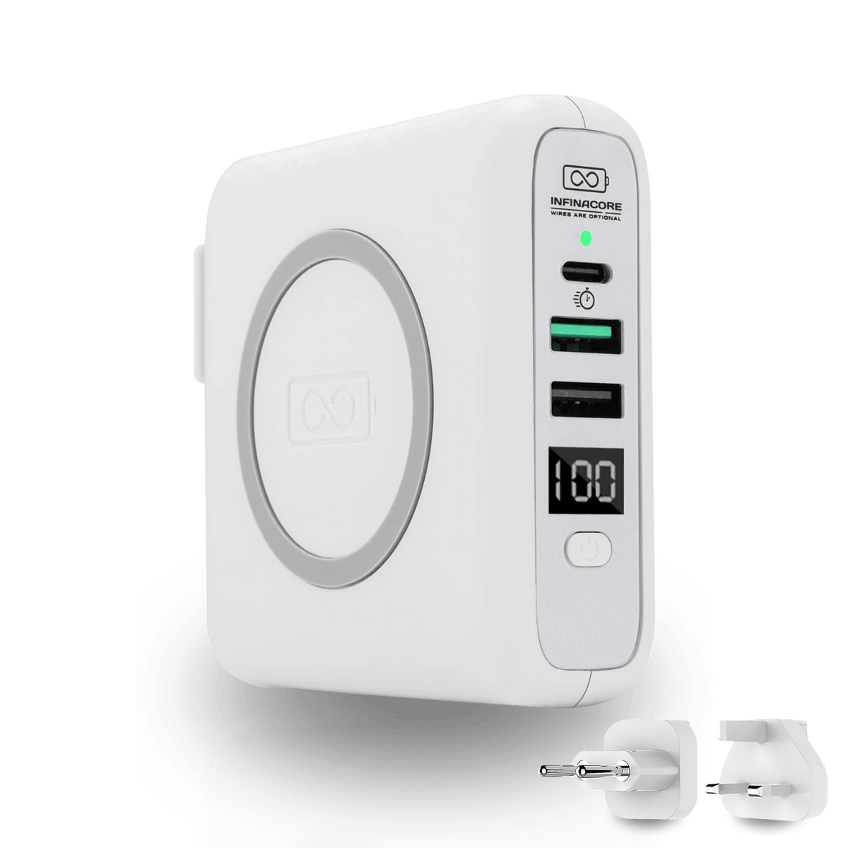 InfinaCore Wireless Power Bank