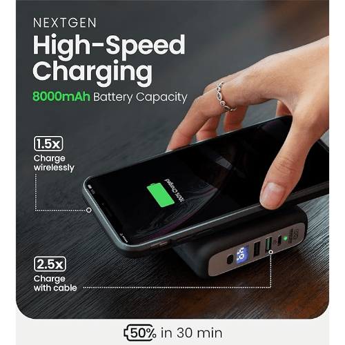 InfinaCore Wireless Power Bank