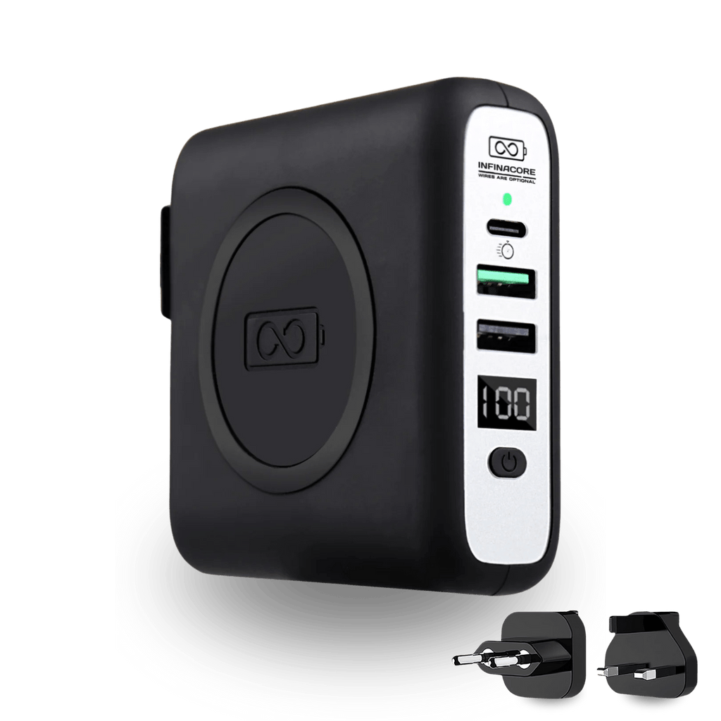 InfinaCore Wireless Power Bank