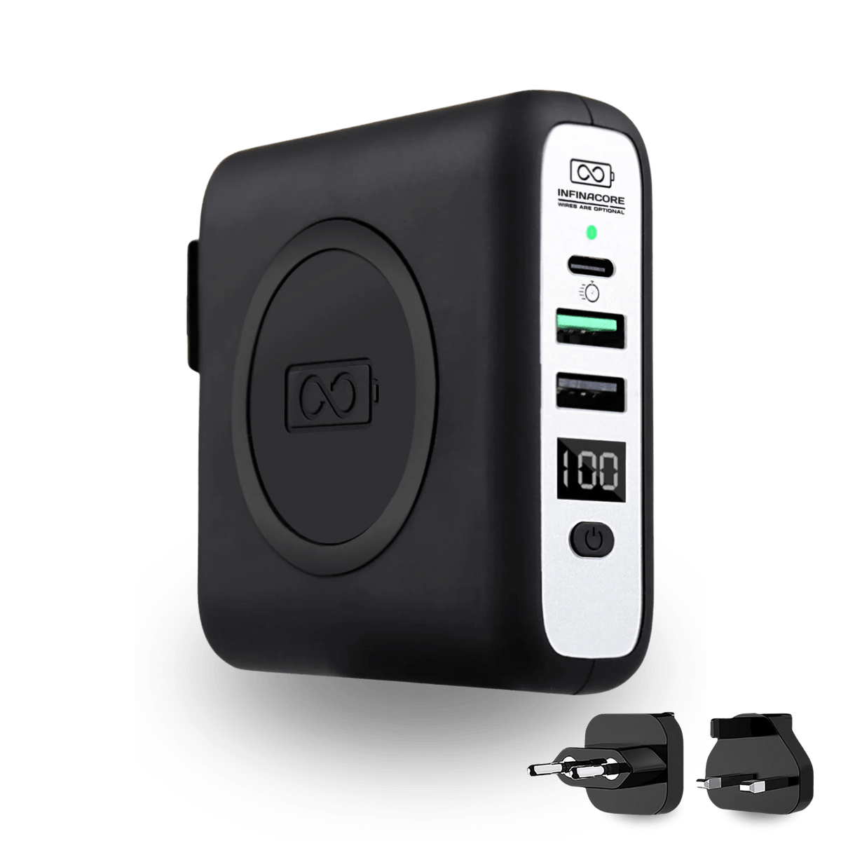 InfinaCore Wireless Power Bank