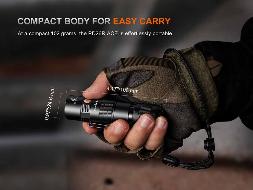 Fenix USB-C Rechargeable EDC Flashlight
