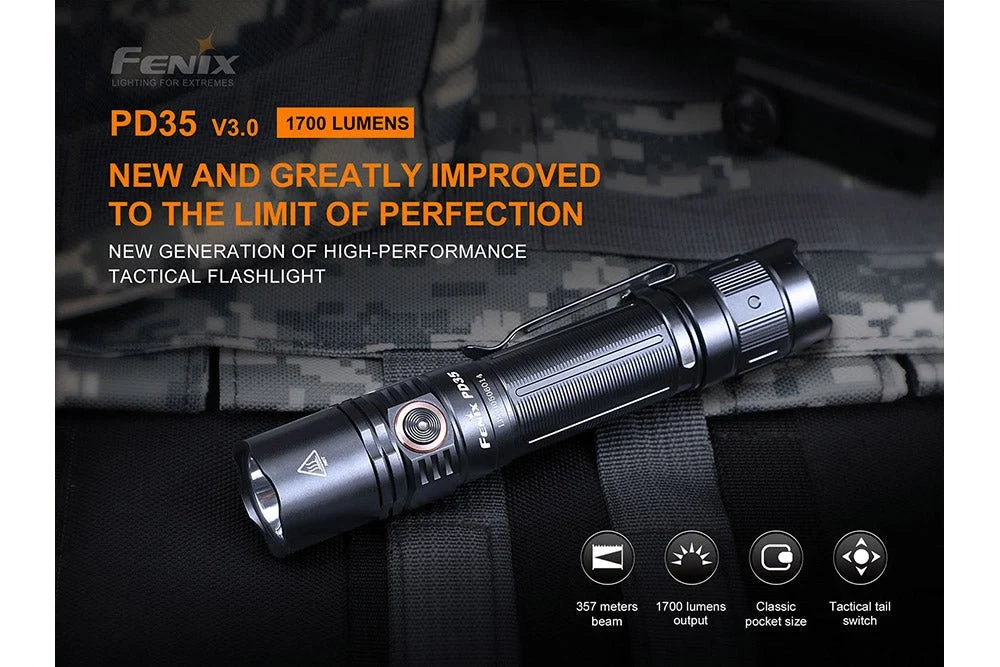 Fenix Rechargeable LED Flashlight Kit