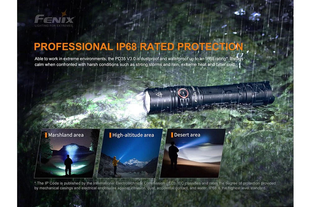 Fenix Rechargeable LED Flashlight Kit