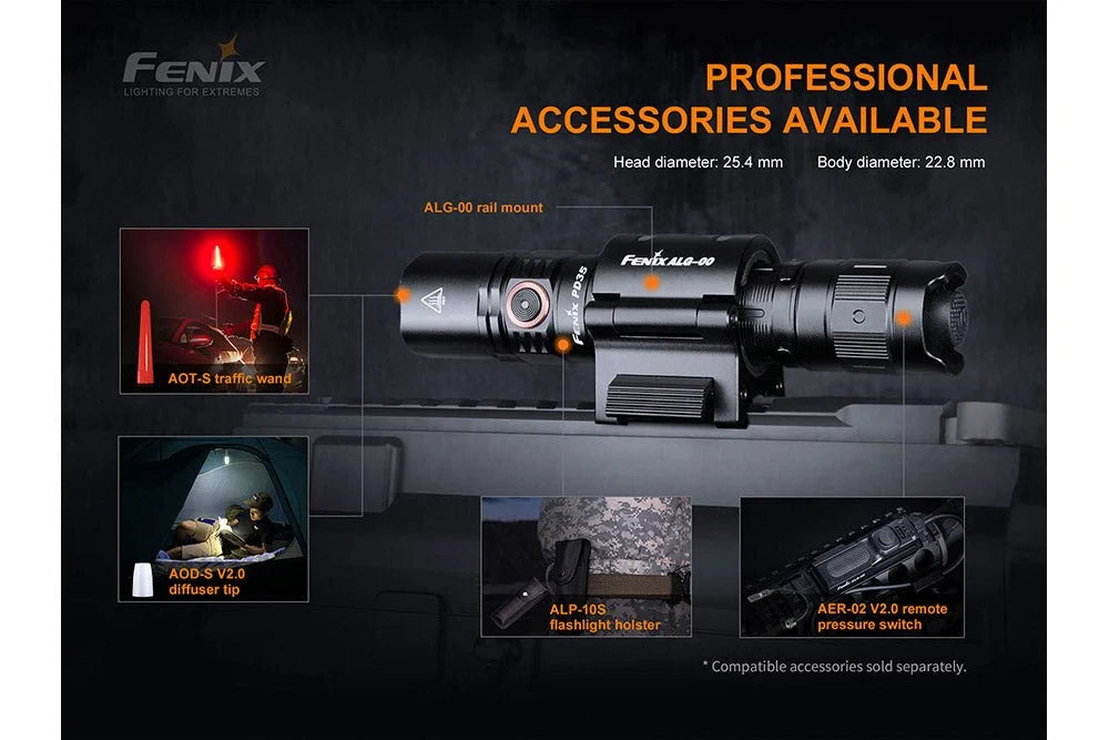 Fenix Rechargeable LED Flashlight Kit