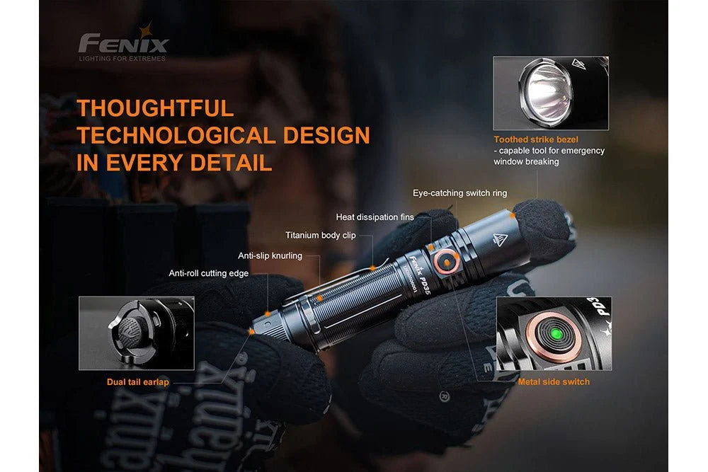 Fenix Rechargeable LED Flashlight Kit