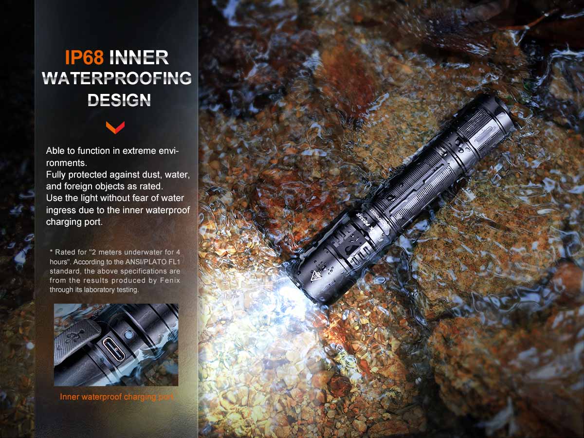 Fenix Rechargeable Flashlight