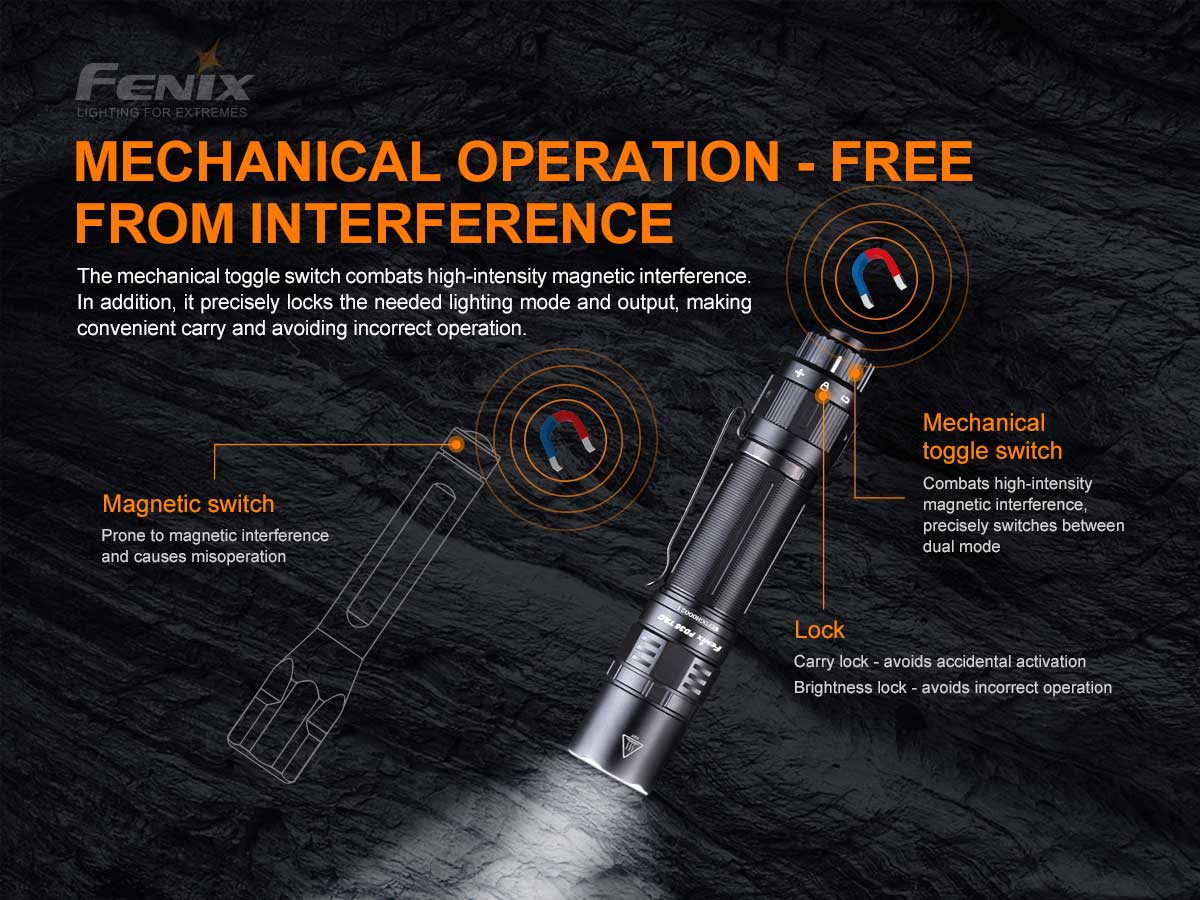 Fenix Dual-Mode Tactical Flashlight