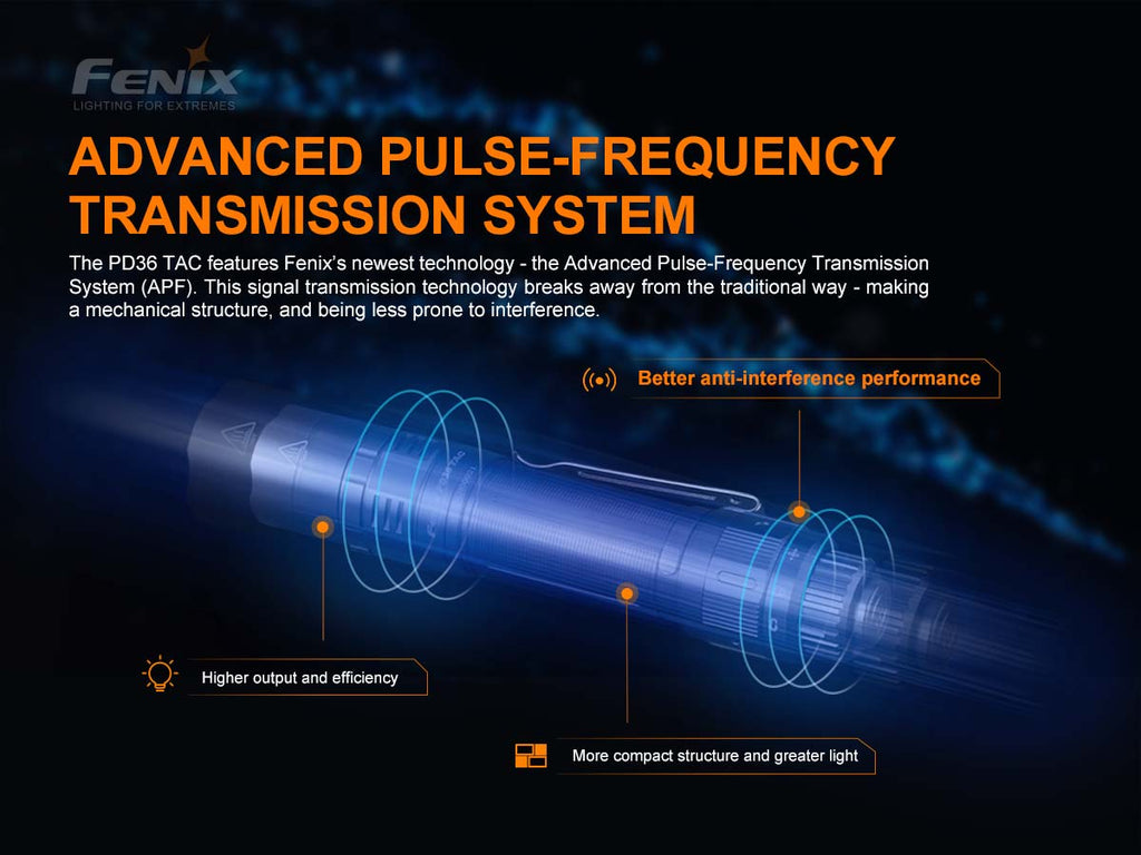 Fenix Dual-Mode Tactical Flashlight