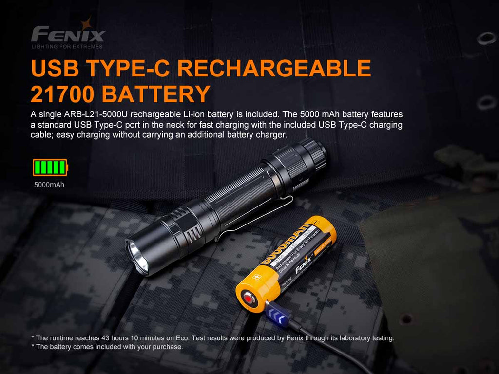 Fenix Dual-Mode Tactical Flashlight