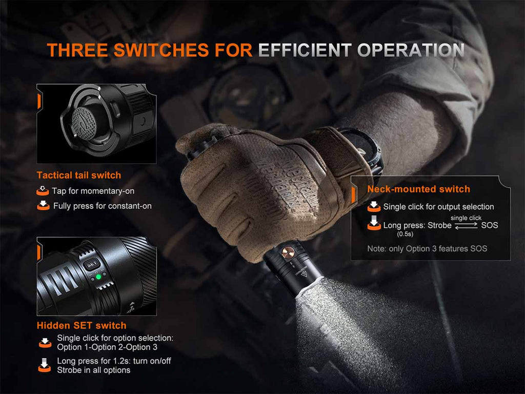 Fenix Rechargeable Flashlight