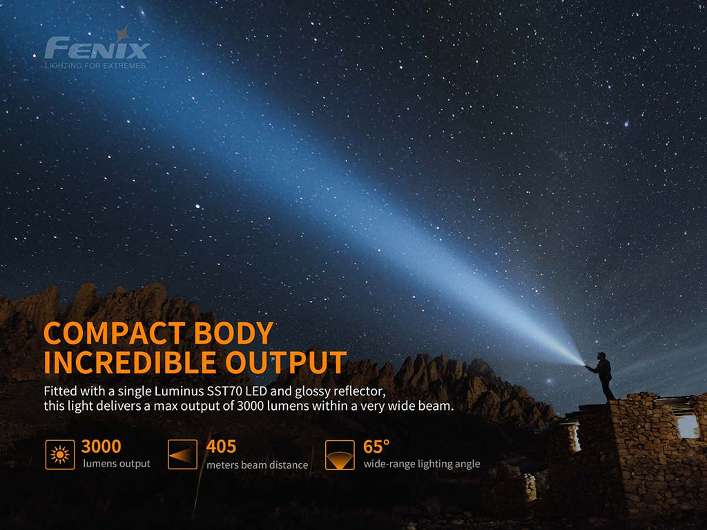 Fenix USB-C Rechargeable Flashlight